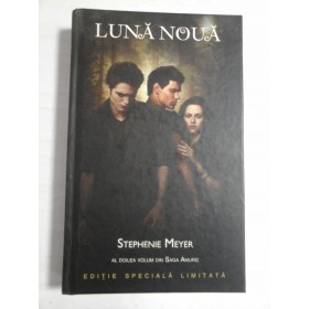 LUNA  NOUA   Al doilea volum din Saga Amurg (ed. cartonata)  -  STEPHENIE  MEYER  